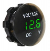 Вольтметр крулый зеленый